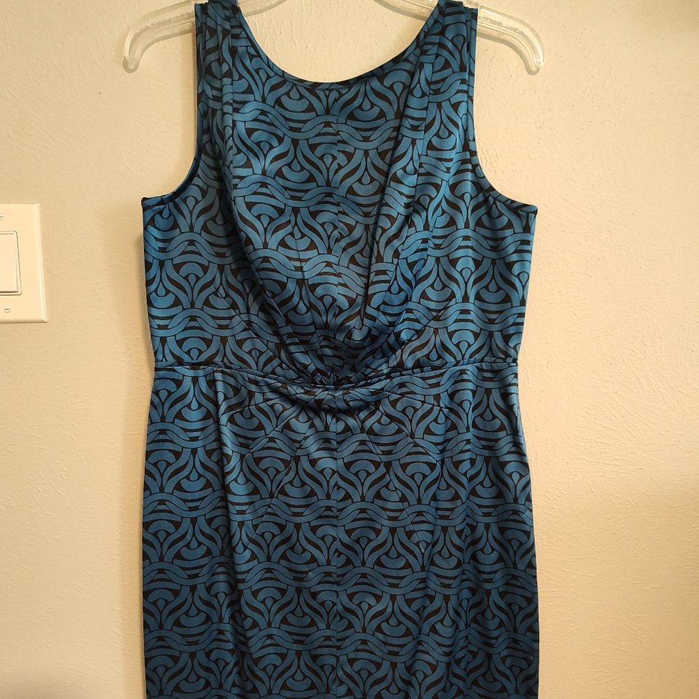 Banana Republic Silk Knee Length Dress Size 12P